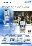 Scitific Calculators 2008