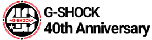 G-SHOCK 40th Anniversary special site